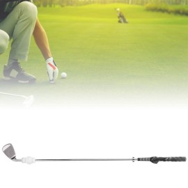 BstXqty Metal Golf Swing Trainer, Training Aid Practice Tool, Equipment Golf Swing Training Club, Driving Range Indoor Training Aid for Strength Tempo
