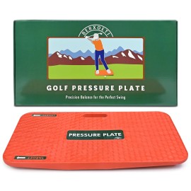 BERXOETI Golf Pressure Plate- Weight Shift Balance Board Training Aid - Golf Swing Trainer Golf Training Equipment for Indoor & Outdoor Golf Teaching & Training Aids