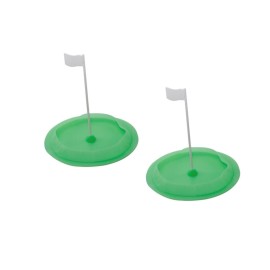 Sosoport Golf Accessories 2pcs Accessories for Putting Cup Alignment Training Aid Golf Floppy Disk Portable Putting Cup