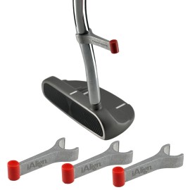 iAlign Putter Training Aid Golf Practice Putting Trainer Square The Face 3 Pack