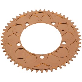 Bike Chainring Chain Ring Adapter,Ultralight Bicycle Chainring Bicycle Crank Crankset Tooth Round Bicycle Chainwheel 54T Narrow Tooth Bike Parts Cycling Equipment Bike Chain Ring (Color : A) (Color :
