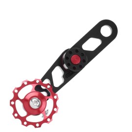 Rear Bicycle Chain Tensioner, Single Speed Bike Chain Guide, Exquisite Workmanship for Folding Bike Cycling Parts Bike Parts Bike