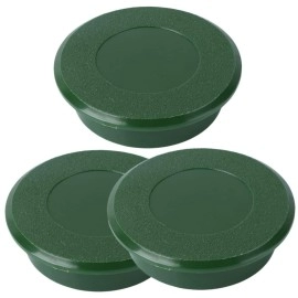 BRIGHTFUFU 3pcs Green Hole Cup Cover Golfs Hole Putting Cover Hole Cutter Putting Turf Screen Putting Holes Cover Hole Cover Outdoor Tools Golfing Cup Cover for Outdoor Plastic Desk Equipment