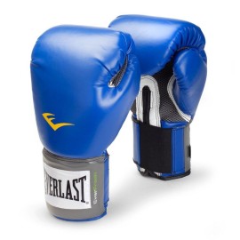 Everlast Elite Pro Style Boxing Training Gloves, 16Oz (Blue)