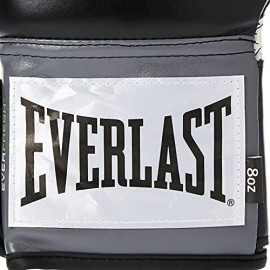 Everlast Elite Pro Style Boxing Gloves, 12Oz (Black) (1200013)