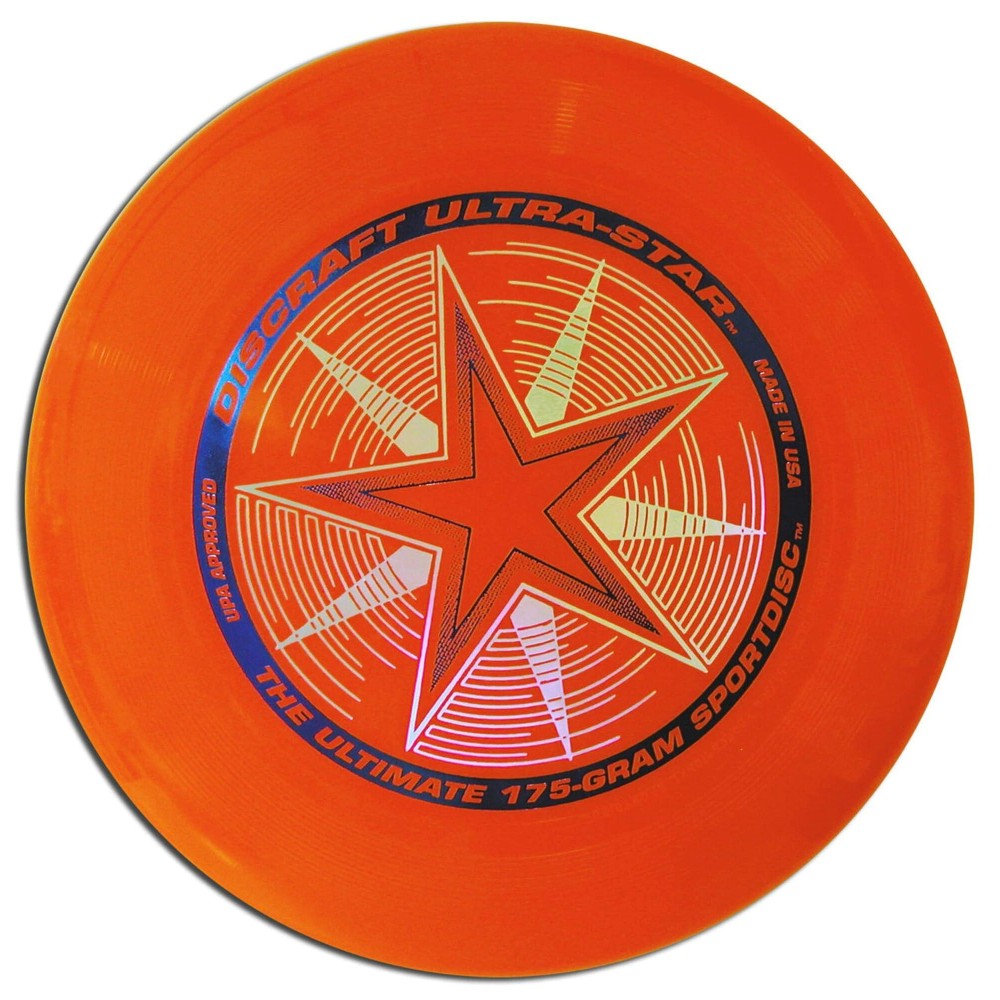 Discraft 175 Gram Ultra Star Sport Disc , Bright Orange