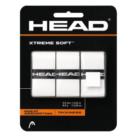 Head Xtreme Polyurethane Soft Tennis Grip (White)