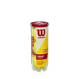 Wilson Champ Xd 1 Can Tennis Ball (Pack Of 3) Yellow, Rubber & ?Synthetic