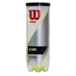 Wilson Titanium Ball (Pack Of 3, Yellow)