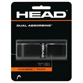 Head Dual Absorbing Tennis Grip (Black)