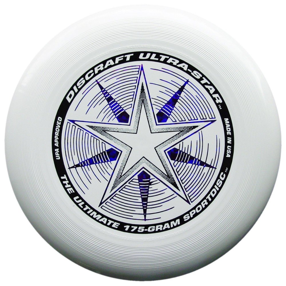 Discraft 175 Gram Ultra Star Sport Disc, White With Deluxe Packaging