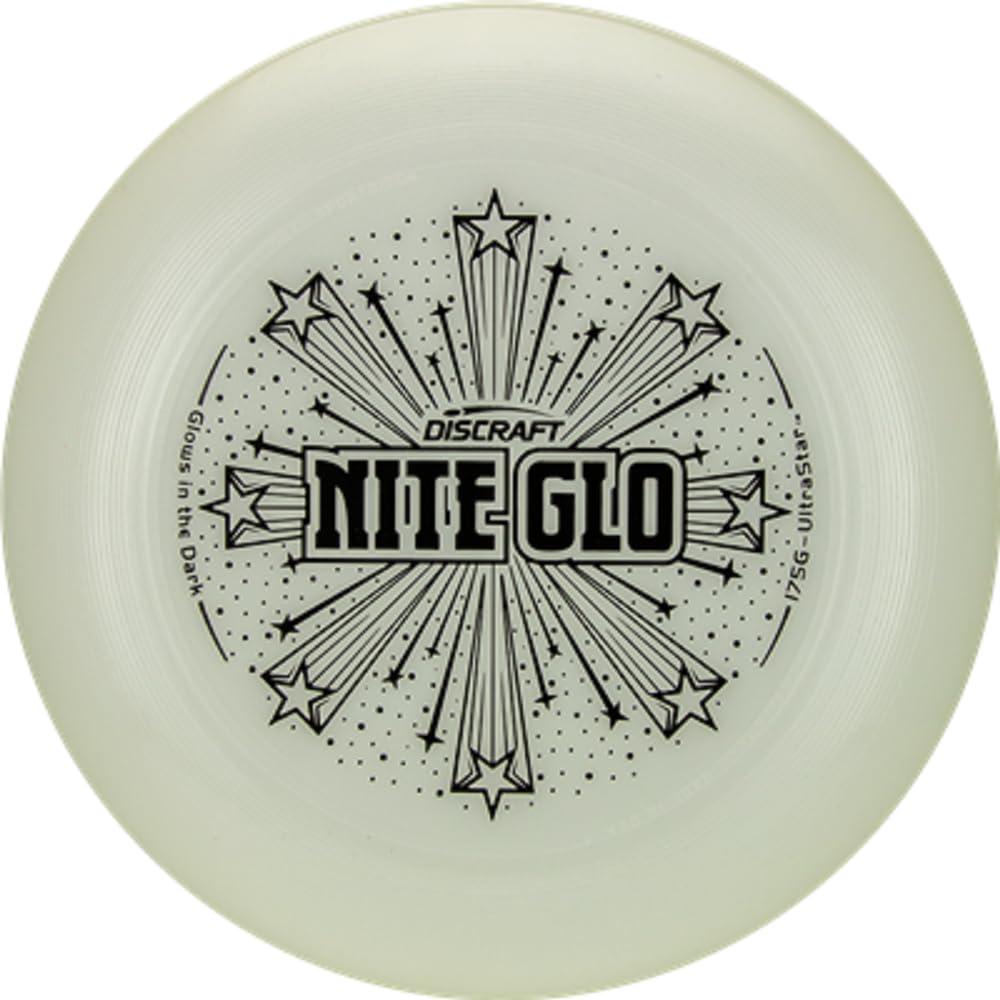 Discraft 175 Gram Ultra Star Sport Disc, Nite Glo With Deluxe Packaging