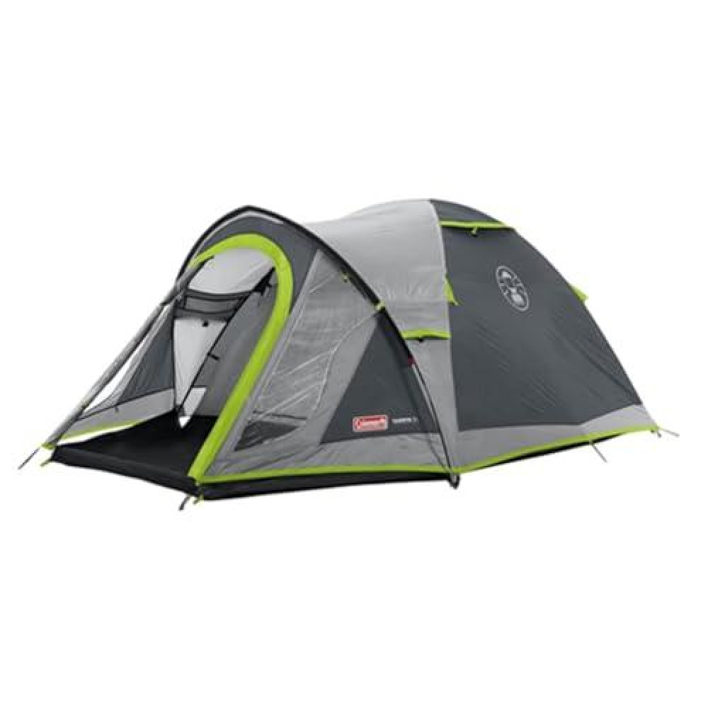 Coleman Polyester Darwin 3+ Camping Tent With Spacious Porch For Extra Storage, 5-10 Minutes Easy Setup | Full Waterproof Fly Sheet (Get Complimentary 2 Coleman Byot Camping Nightout Event Passes)