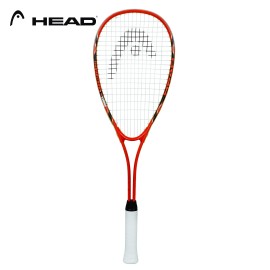 Head Nano Ti. Torando Squash Racquet, Colour - Orange/Black (Strung)