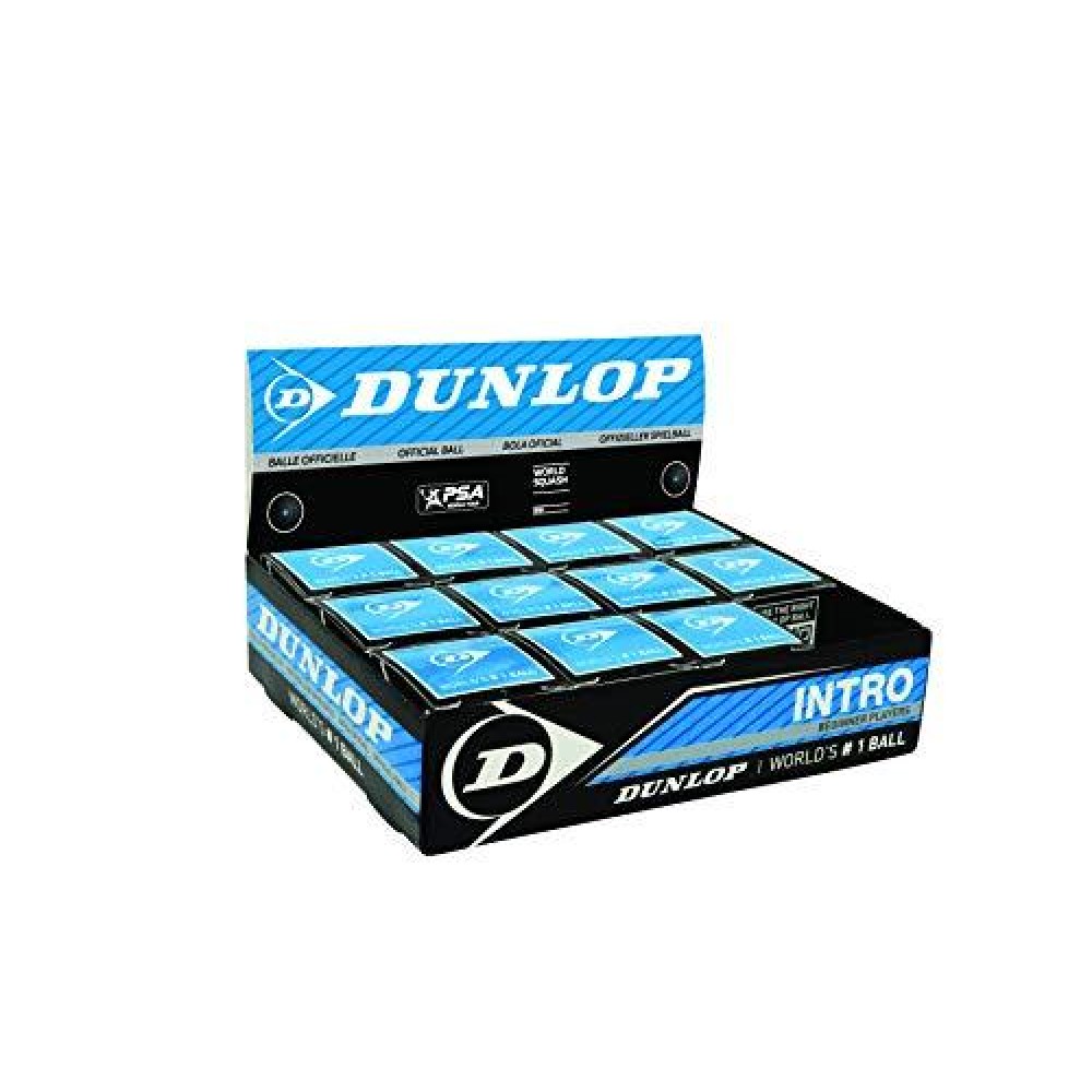 Dunlop Squash Ball (Black, One Size, D1Sb700105-Blue-Dot)