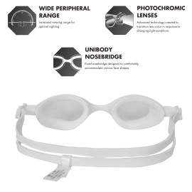 Tyr Special Ops 2.0 Transition Small Swim Goggles (White)