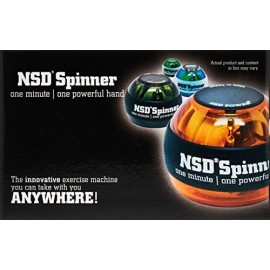 Nsd Power Essential Spinner Gyroscopic Wrist & Forearm Exerciser, Crystal