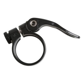 Generic Imported Cycling Bike Bicycle Quick Release Seat Post Bolt Binder Clamp 34.9Mm (Black)