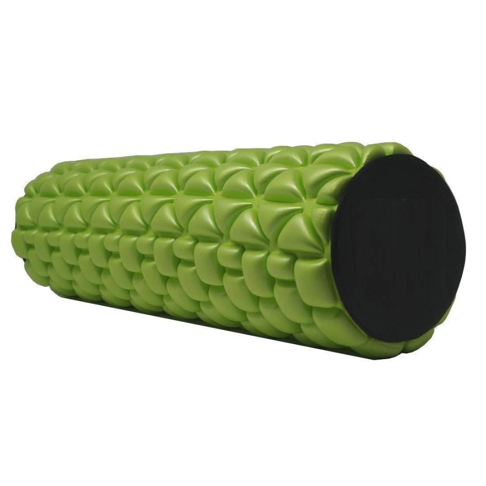 Iris Fitness Self Myofascial Release, Self Massage, Trigger Point Release, Mobility, Acupressure Back, Therapy Yoga Gym Physio Injury Foam Massage Roller, 33 X 13 Cm (Green)