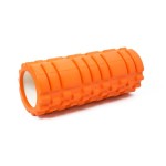 Iris Fitness Self Myofascial Release, Self Massage, Trigger Point Release, Mobility, Acupressure Back, Therapy Yoga Gym Physio Injury Foam Massage Roller, 33 X 13 Cm (Orange)