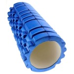 Iris Fitness Self Myofascial Release, Self Massage, Trigger Point Release, Mobility, Acupressure Back, Therapy Yoga Gym Physio Injury Foam Massage Roller, 33 X 13 Cm (Blue)