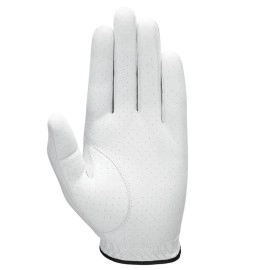 Callaway Men S Opti Flex Glove, White, Large, Worn On Left Hand