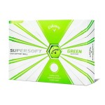 Callaway Golf Supersoft Golf Balls, (One Dozen), Green, Matte Finish