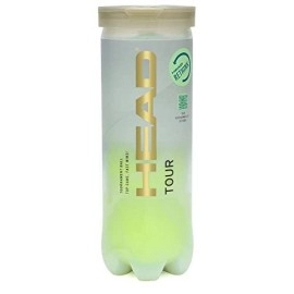 Head Tour Tournament Grade Tennis Ball- Yellow (3 Ball Can)