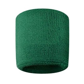 Play2Fit 4 Wristband (2 Pair) Soft Sweatband For All Sport, Stretchable, Sweat Absorbent Supports Wrist Made In India (Sea Green, 3 Inch)