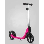 Iris 5 Levels Adjustable Height 200 Mm Wheel Kick Scooter With Rear Fender Brake For Teens, Young, Women, Men, Support 100Kg (220Lbs) Weight (Pink)