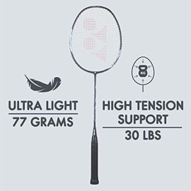 Yonex Graphite Badminton Racquet Astrox Lite 27I (G4 , 77 Grams , 30 Lbs Tension , Blue)