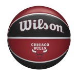 Wilson Basketball Nba Team Tribute Basketball Chi Bulls, Red/Black/White