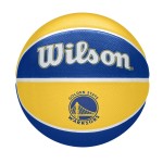 Wilson Basketball Nba Team Tribute Basketball Gs Warriors, Yellow/Blue/White