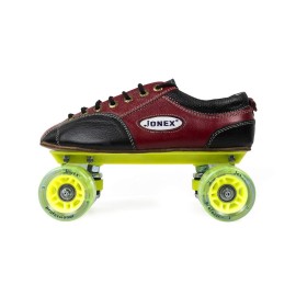 Jj Jonex Fix Body Quad Shoe Skates Profesional For Junior With Free Bag Size 5 Uk (24.1 Cm) (Myc) (Multicolor , Unisex , Speedwheel Skate)