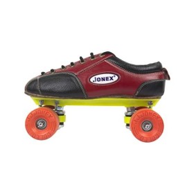 Jj Jonex Fix Body Quad Shoe Skates Rollo Rubber For Junior With Free Bag Size 6 (25 Cm) (Myc)