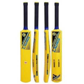 Lauris Cricket Plastic Bats Bat Made Up Of Hard Pvc Plastics Plastic For Playing With Hard Tennis Wind And Plastic Ball Size No. 2 For Kids Boys Length Id 66 Cm. Without Ball And Wicket