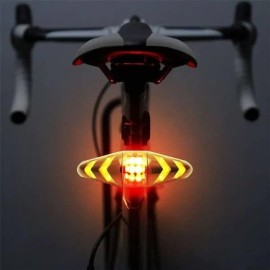 Let S Play Fy-1820 Tail Light With Turn Signals-Wireless Remote Control Waterproof Bicycle Taillight-Usb Rechargeable Ultra Bright Safety