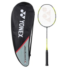 Yonex Arcsaber 7 Tour (4U5) Strung Badminton Racquet - Grey/Yellow, Graphite