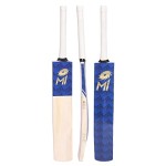 Playr X Mumbai Indians Extreme Tennis Popular Willow Bat Cricket (Size: 4)