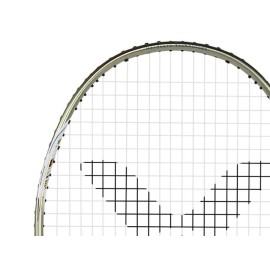 Victor Drivex Nano 7 V G5 4U All-Around Strung Badminton Racket For Professionals ,Grey,Graphite