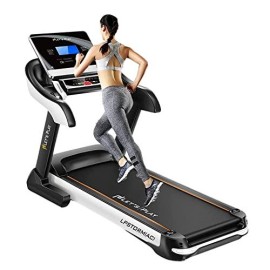 Lets Play Lp-Storm 6Hp Peak Ac Motor Treadmill For Home Gym, 12 Preset, Automatic Incline Semi Commercial Running Machine, 180Kg User Weight, Top Speed 18.8Km/Hr [5 Year Motor Warranty]