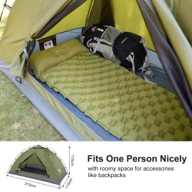 Night Cat Upgraded Backpacking Tents 2 Persons Easy Clip Setup Camping Tent Adults Scouts Heavy Rainproof Compact Lightweight,Double-Size