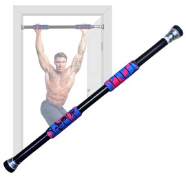 Wissel Pull-Up Bar For Home Gym, No Screw Monkey Bar, Doorway, Calisthenics, Wall Mount, Height Increase Equipment For Men, Women & Especially For Kids