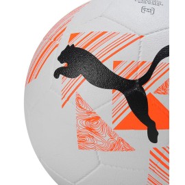 Puma Unisex-Adult Future 2 Soccer Ball, White-Citrus, 5 (5476003)