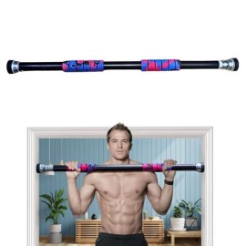 Wissel Pull Up Bar For Home Gym: No Screw Monkey Bar, Doorway, Calisthenics, Wall Mount, Height Increase Equipment For Men, Women & Kids