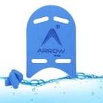 Arrowmax Kick Board For Swimming Sports Swimming Floats For Adults-Kids Kickboard Swimming For Beginners Training Swimming Floaters For Adults, Swimming Float Pad With All Holding Angles (Blue)