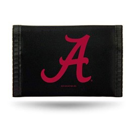 NCAA Rico Industries Nylon Trifold Wallet, Alabama Crimson Tide