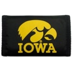 Iowa Hawkeyes Wallet Nylon Trifold