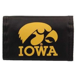 Iowa Hawkeyes Wallet Nylon Trifold