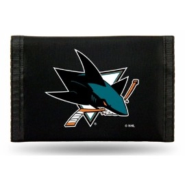 San Jose Sharks Wallet Nylon Trifold